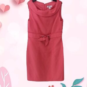Dressbarn Coral Sleeveless Dress